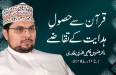 Quran Say Hasool e Hidayat k Taqazay Launching Ceremony of the Quranic Encyclopedia-by-Prof Dr Hussain Mohi-ud-Din Qadri